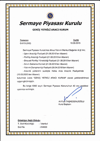 Yetki Belgesi